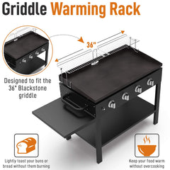 36" Griddle Warming Rack