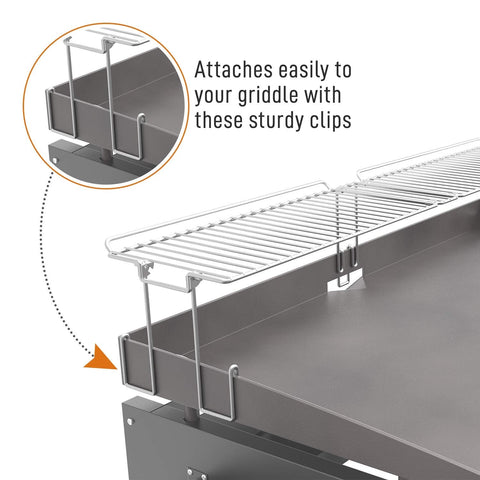 36" Griddle Warming Rack