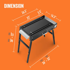 Outdoor Griddle Table