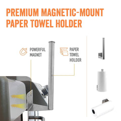 Magnetic Paper Towel Holder